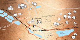 Karte Kräuterwanderung um Walkenried