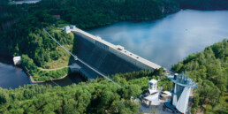 Harzdrenalin mit Hängebrücke und der Rappbodetalsperre